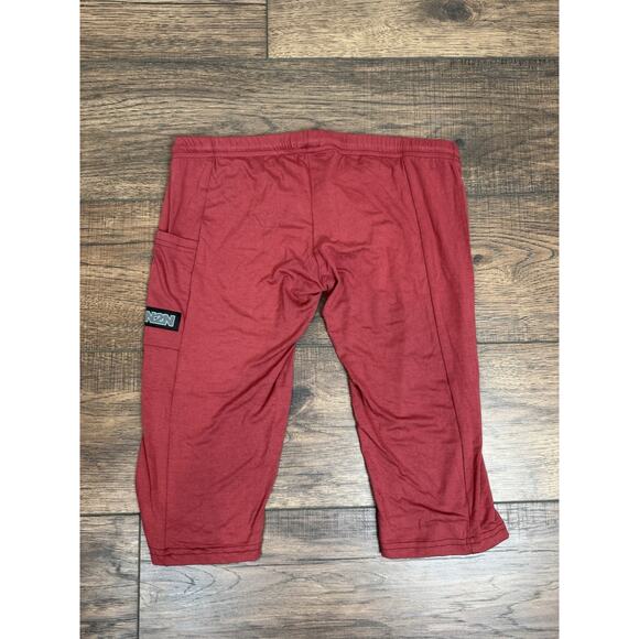 N2N Bodywear Men's Biker Short Size Large Maroon NWT - Picture 3 of 5